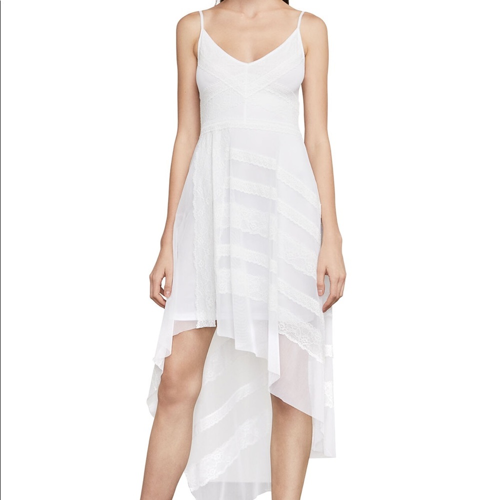 NWT BCBGMAXAZRIA Dae dress in white size XS